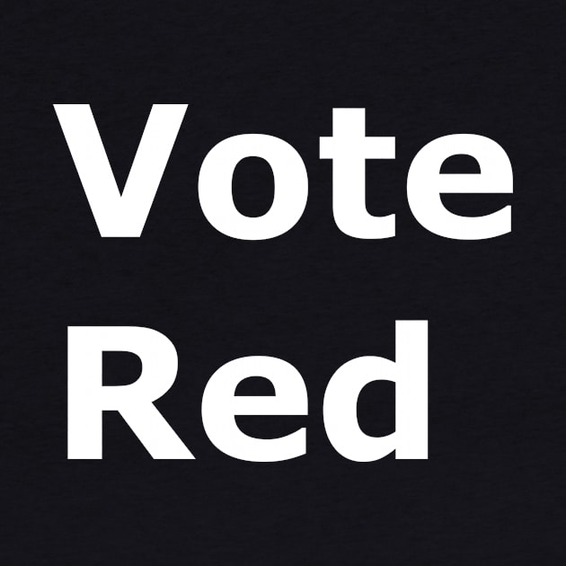 Vote Red by Quarantique